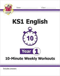 CGP KS1 ENGLISH YEAR 1 10-MINUTE WEEKLY WORKOUTS