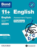 BOND 11+ ENGLISH ASSESSMENT PAPERS CHALLENGE AGES 10-11+