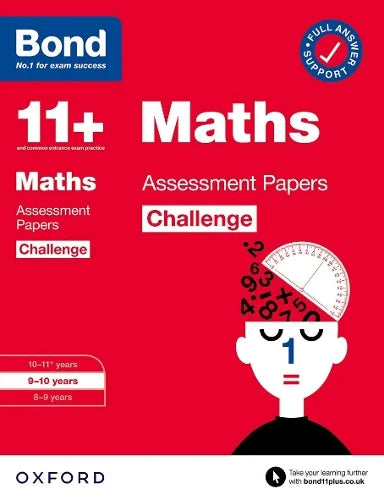 BOND 11+ MATHS ASSESSMENT PAPERS CHALLENGE AGES 9-10