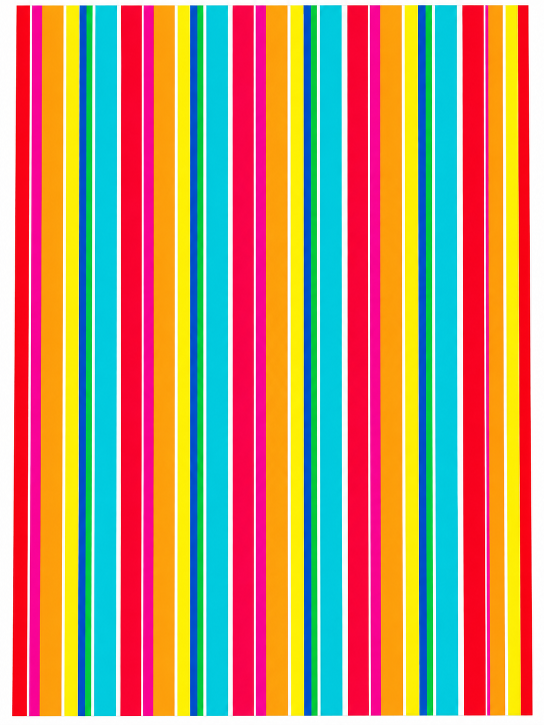 WRAPPING PAPER: COLOURFUL STRIPES GIFT WRAP