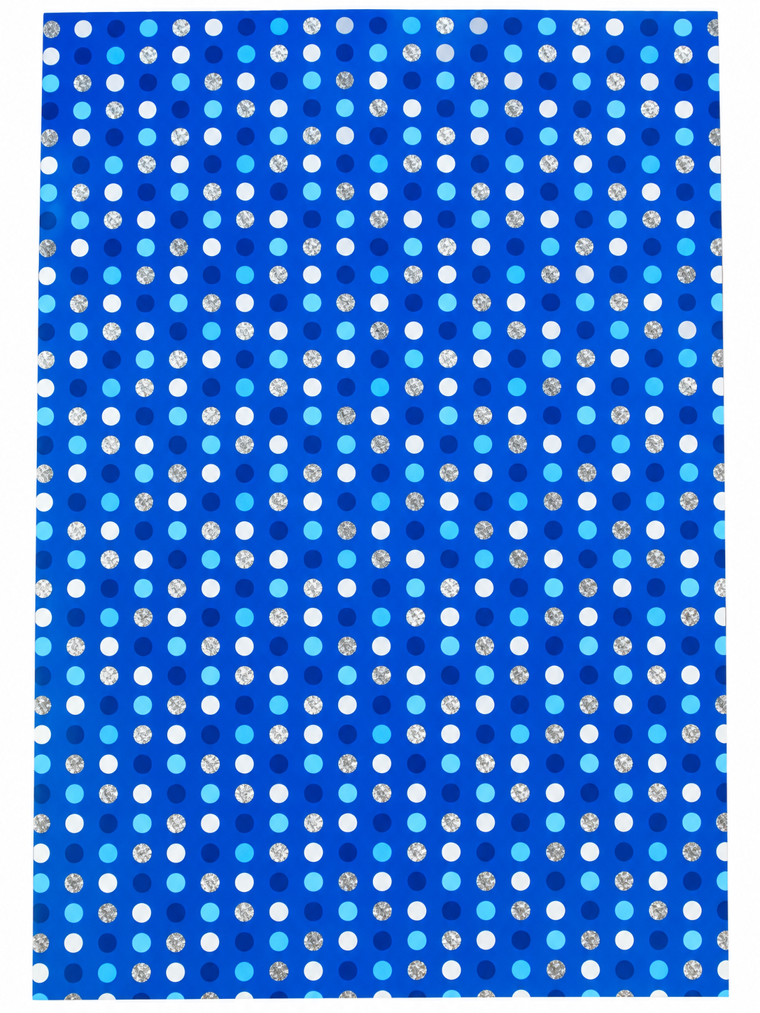 WRAPPING PAPER: BLUE SPOT GIFT WRAP