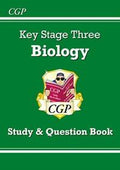 CGP KEY STAGE THREE BIOLOGY STUDY & QUESTION BOOK BUNDLE