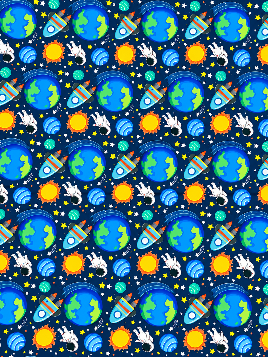 WRAPPING PAPER: OUTER SPACE GIFT WRAP