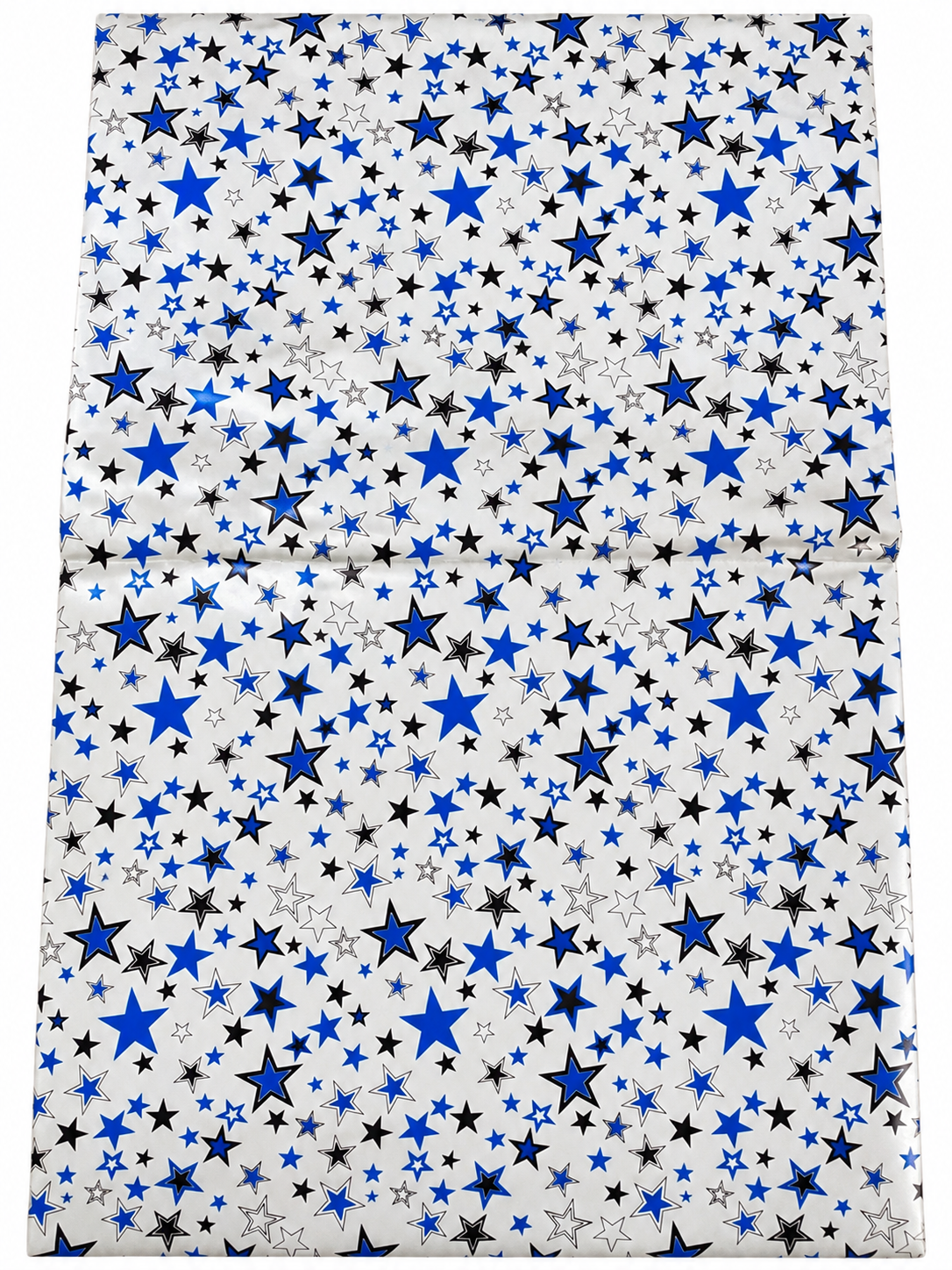 WRAPPING PAPER: SILVER STARS GIFT WRAP