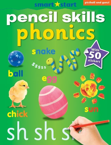 PENCIL SKILLS PHONICS : WITH 50 STICKERS