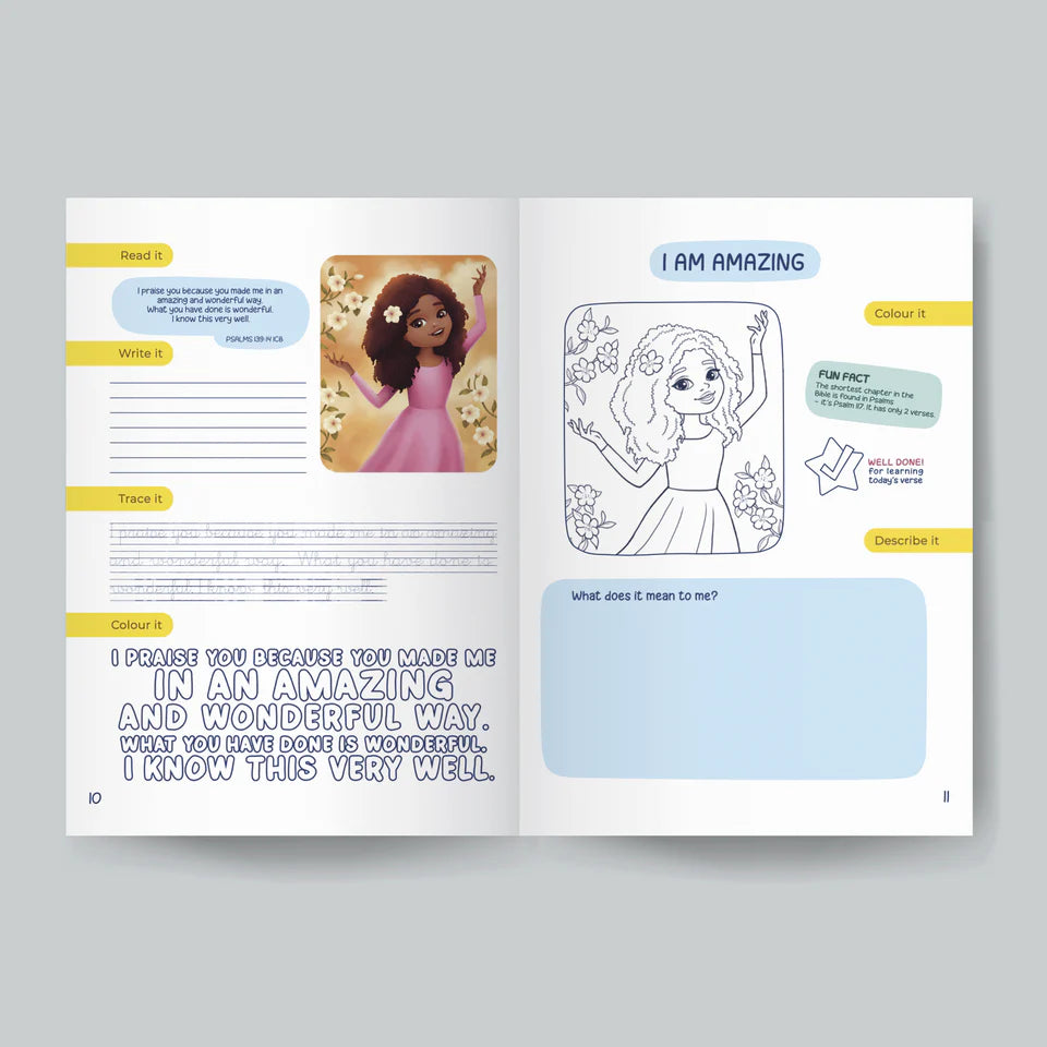 EVERYDAY BIBLE VERSE FOR LITTLE ONES: ACTIVITY BOOK