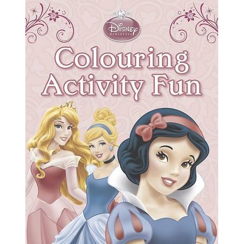 DISNEY PRINCESS: COLOURING ACTIVITY FUN