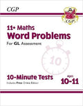 CGP 11+ MATHS WORD PROBLEMS CEM  10-MINUTE TESTS AGES 10-11