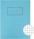 SILVINE EXERCISE BOOK A5 SMALL BLUE 7MM SQUARE