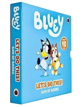 BLUEY LET'S DO THIS BOX OF BOOKS