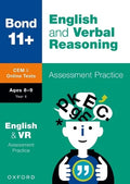 BOND 11+ CEM ENGLISH & VERBAL REASONING ASSESSMENT PRACTICE AGES 8-9
