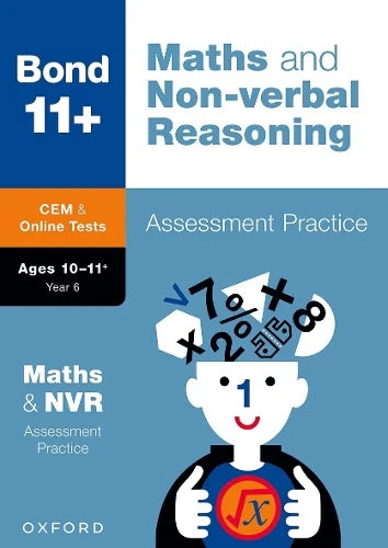 BOND 11+ CEM MATHS AND NON-VERBAL REASONING ASSESSMENT PRACTICE AGES 10-11