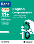 BOND 11+ CEM ENGLISH COMPREHENSION 10-MINUTE TESTS AGES 10-11