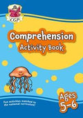 CGP KS1 ENGLISH COMPREHENSION ACTIVITY BOOK FOR AGES 5-6