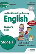 HODDER CAMBRIDGE PRIMARY: ENGLISH LEARNER'S BOOK STAGE 1