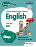 HODDER CAMBRIDGE PRIMARY: ENGLISH LEARNER'S BOOK STAGE 1