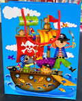 GIFTMAKER KIDS PIRATES BAG MEDUIM