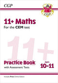 CGP 11+ MATHS CEM TEST PRACTICE BOOK AGES 10-11