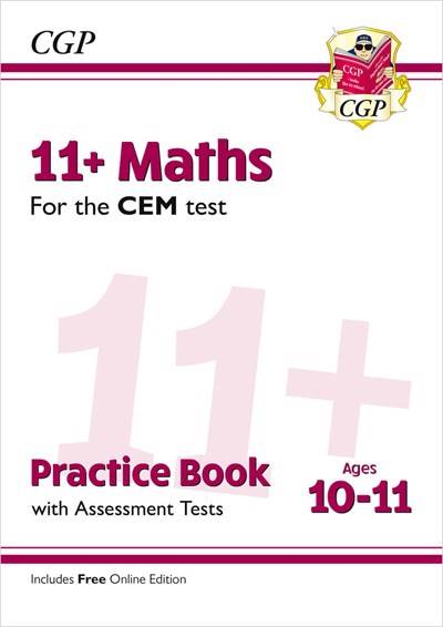 CGP 11+ MATHS CEM TEST PRACTICE BOOK AGES 10-11
