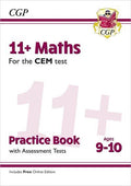 CGP 11+ MATHS CEM TEST PRACTICE BOOK AGES 9-10