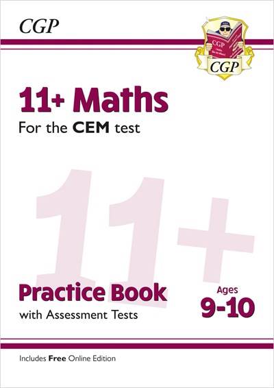 CGP 11+ MATHS CEM TEST PRACTICE BOOK AGES 9-10