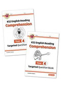 CGP KS2 ENGLISH YEAR 4 READING COMPREHENSION TARGETED QUESTION BOOK 1 & 2 [WITH ANSWER]