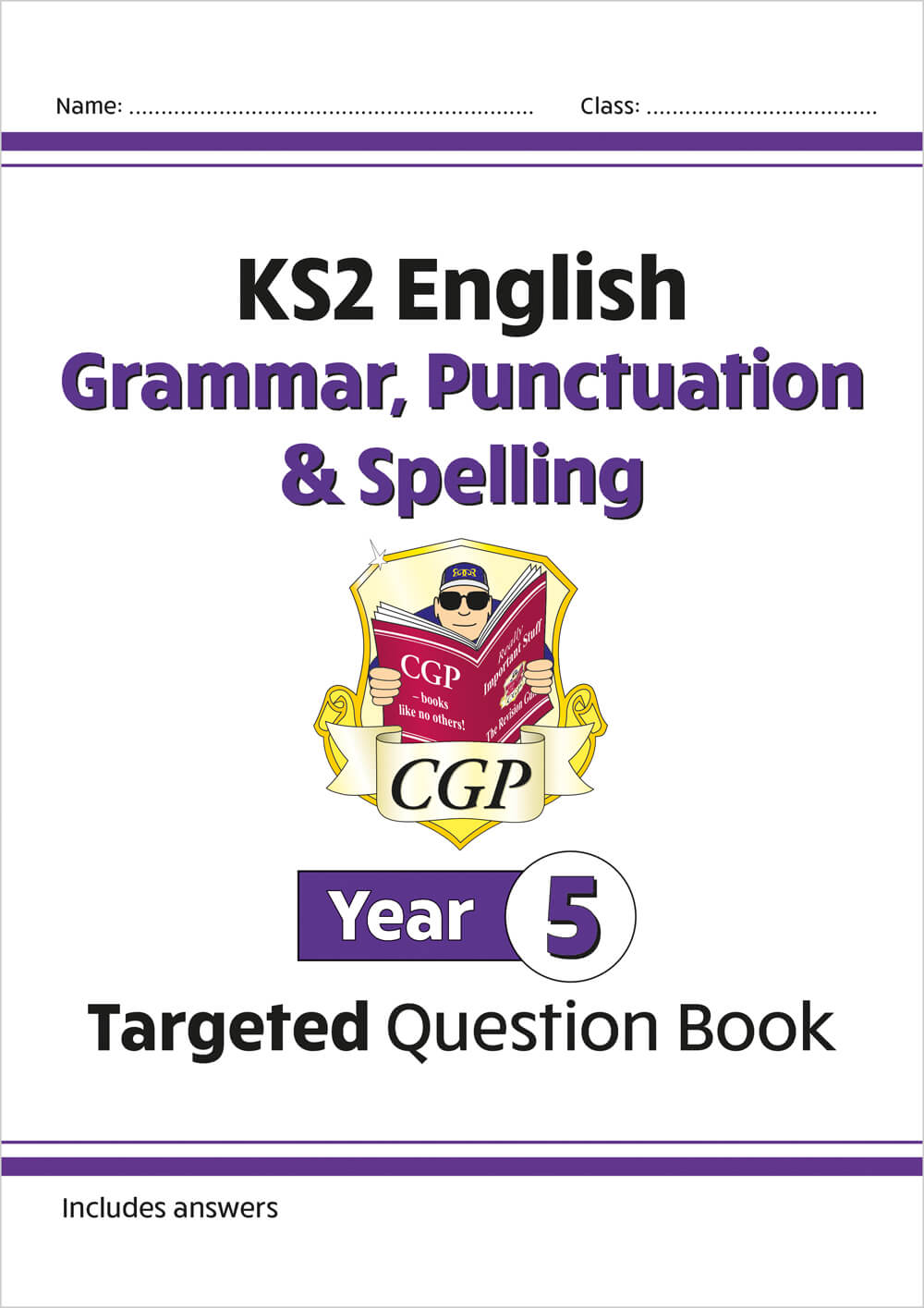 CGP KS2 ENGLISH YEAR 5 GRAMMAR, PUNCTUATION & SPELLING
