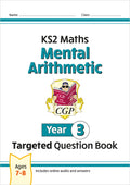 CGP KS2 MENTAL ARITHEMETIC YEAR 3 TARGETED QUESTION BOOK AGES 7-8