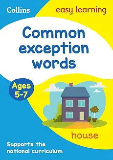 COLLINS EASY LEARNING COMMON EXCEPTION WORDS AGES 5-7