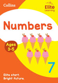 COLLINS ELITE LEARNING NUMBERS AGES 3-5