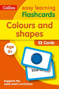 COLLINS EASY LEARNING FLASHCARDS COLOURS AND SHAPES AGES 3+