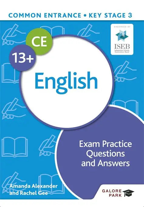 COMMON ENTRANCE 13+ ENGLISH KEY STAGE 3
