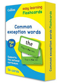 COLLINS EASY LEARNING FLASHCARDS : COMMON EXCEPTIONAL WORDS