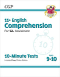 CGP 11+ ENGLISH COMPREHENSION FOR GL ASSESSMENT 10 MINUTE TESTS 9-10