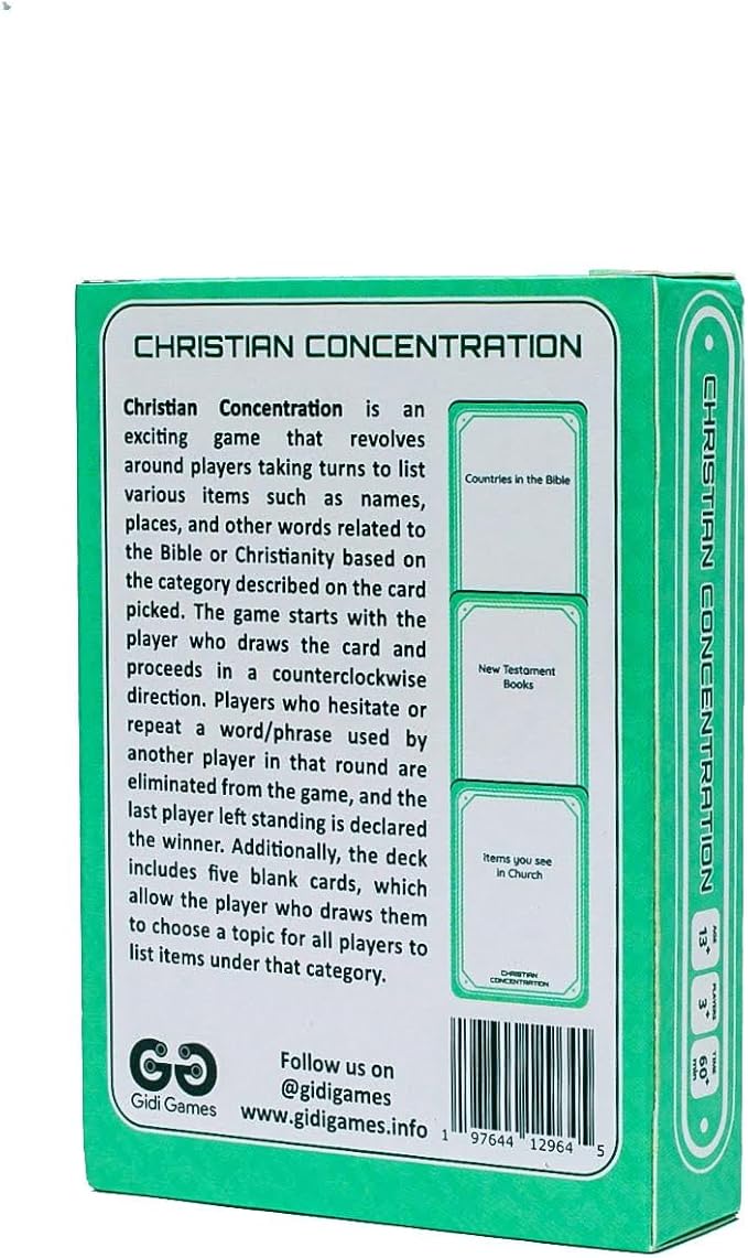 CHRISTIAN CONCENTRATION