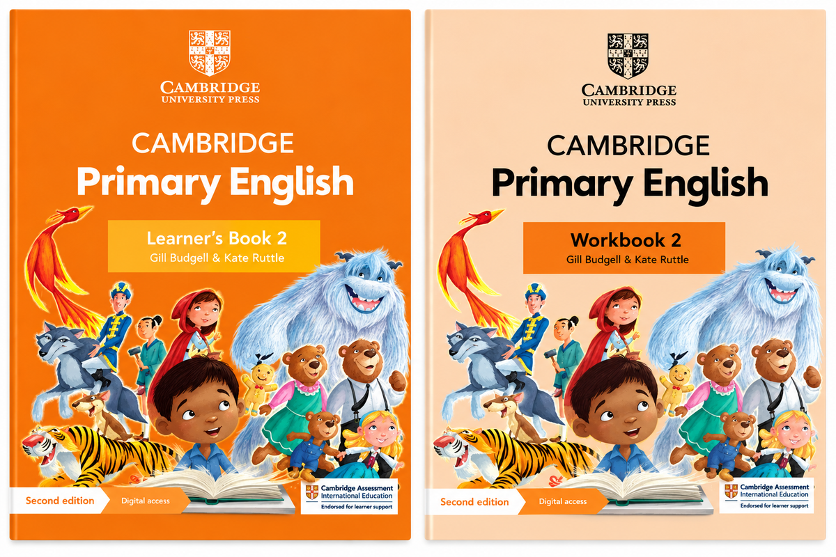 CAMBRIDGE PRIMARY ENGLISH LEARNER'S BOOK AND WORKBOOK 2