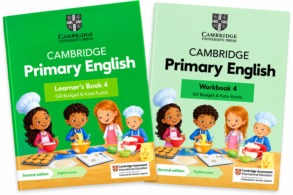 CAMBRIDGE PRIMARY ENGLISH LEARNER'S BOOK AND  WORKBOOK 4