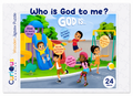 WHO IS GOD TO ME? GOD IS : WOODEN JIGSAW PUZZLE 24