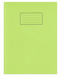 SILVINE EXERCISE BOOK A5 SMALL GREEN