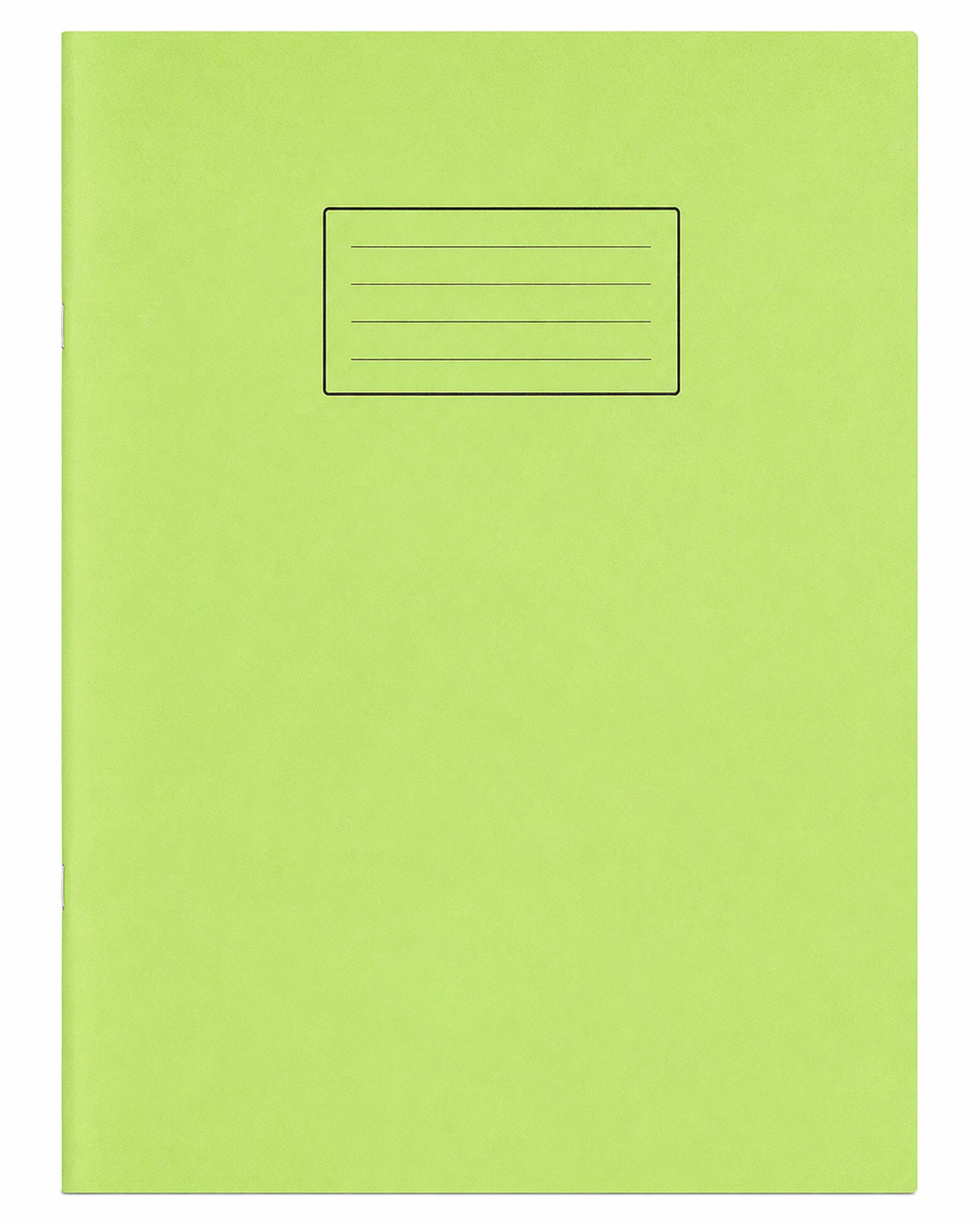 SILVINE EXERCISE BOOK A5 SMALL GREEN