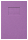 SILVINE EXERCISE BOOK A5 SMALL PURPLE