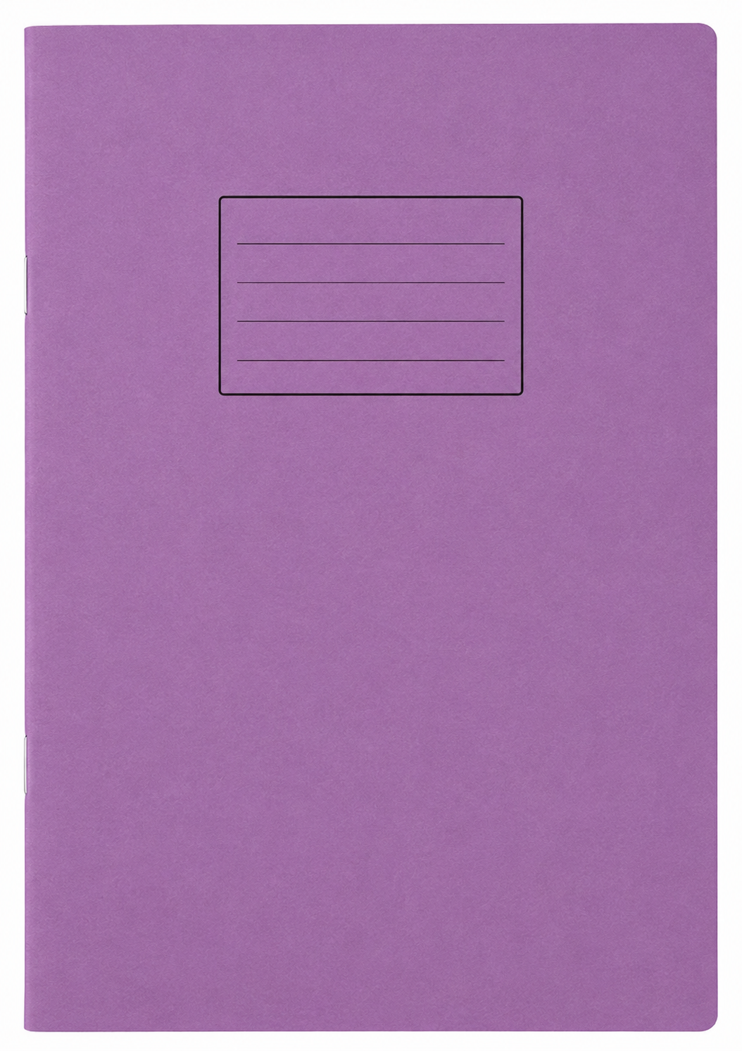 SILVINE EXERCISE BOOK A5 SMALL PURPLE