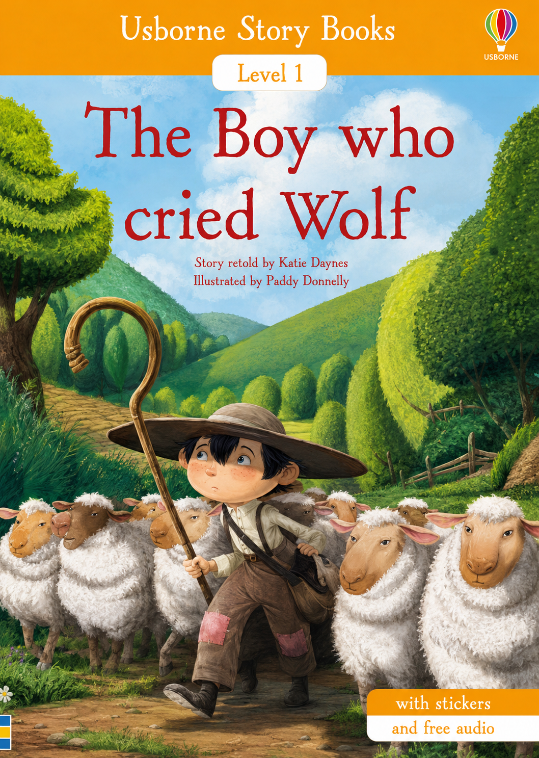 USBORNE STORY BOOKS LEVEL1: THE BOY WHO CRIED WOLF