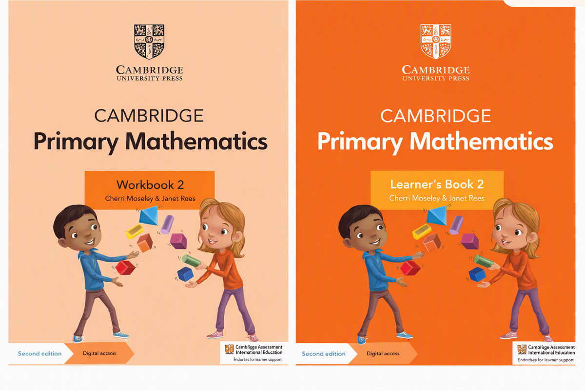 CAMBRIDGE PRIMARY MATHEMATICS LEARNER'S BOOK AND WORKBOOK 2