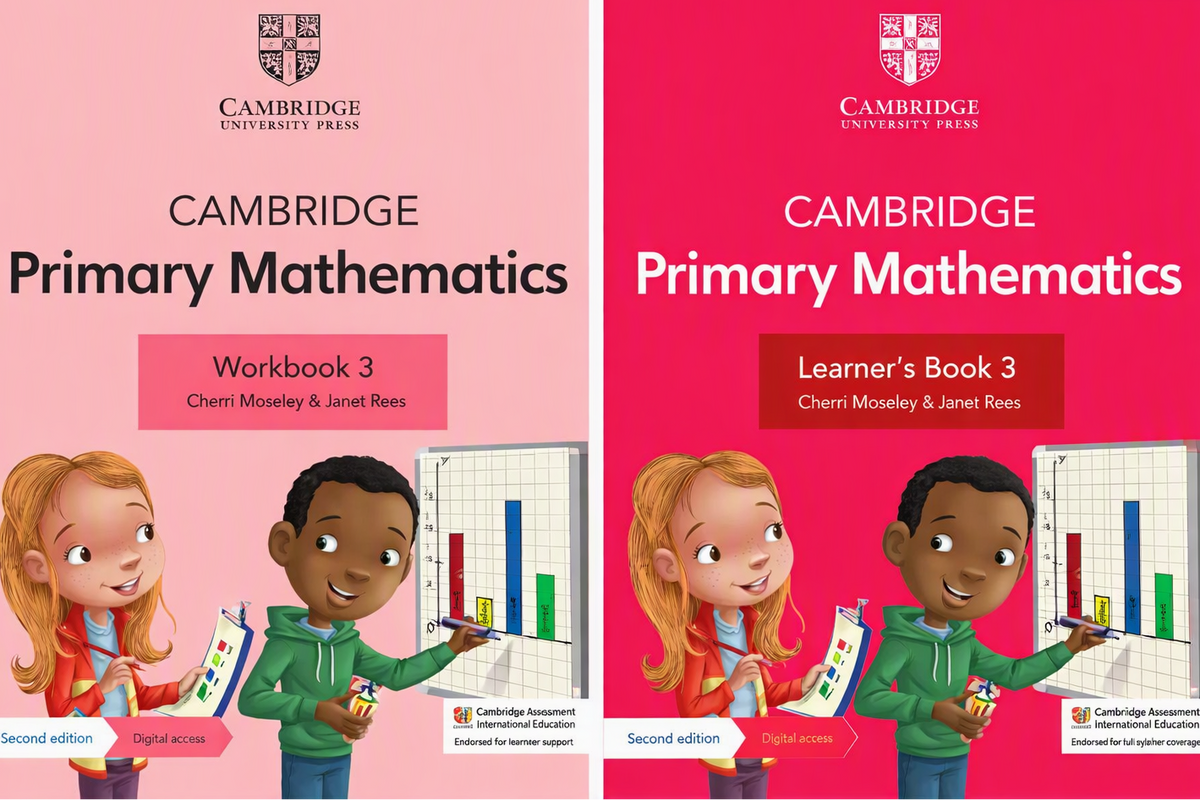 CAMBRIDGE PRIMARY MATHEMATICS LEANER'S BOOK AND WORKBOOK 3