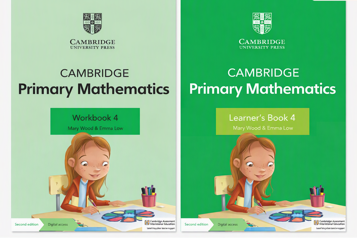 CAMBRIDGE PRIMARY MATHEMATICS LEARNER'S BOOK AND WORKBOOK 4
