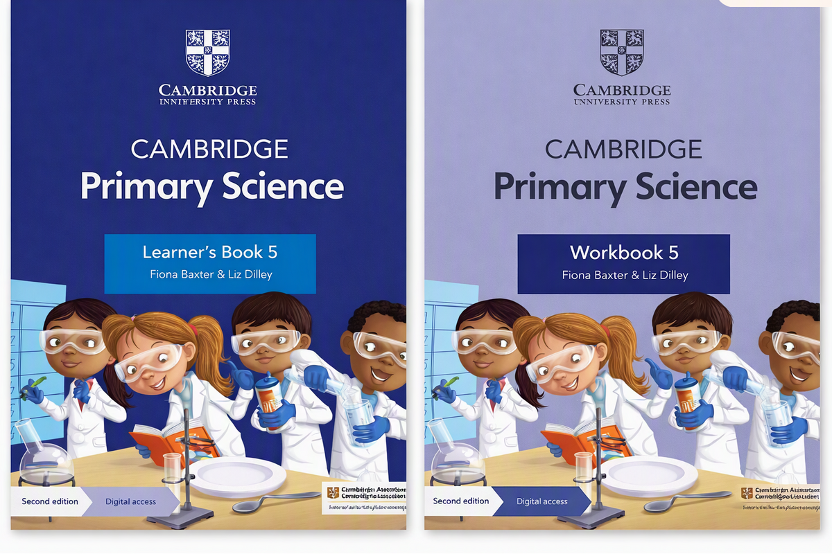 CAMBRIDGE PRIMARY SCIENCE LEARNER'S BOOK AND WORKBOOK 5