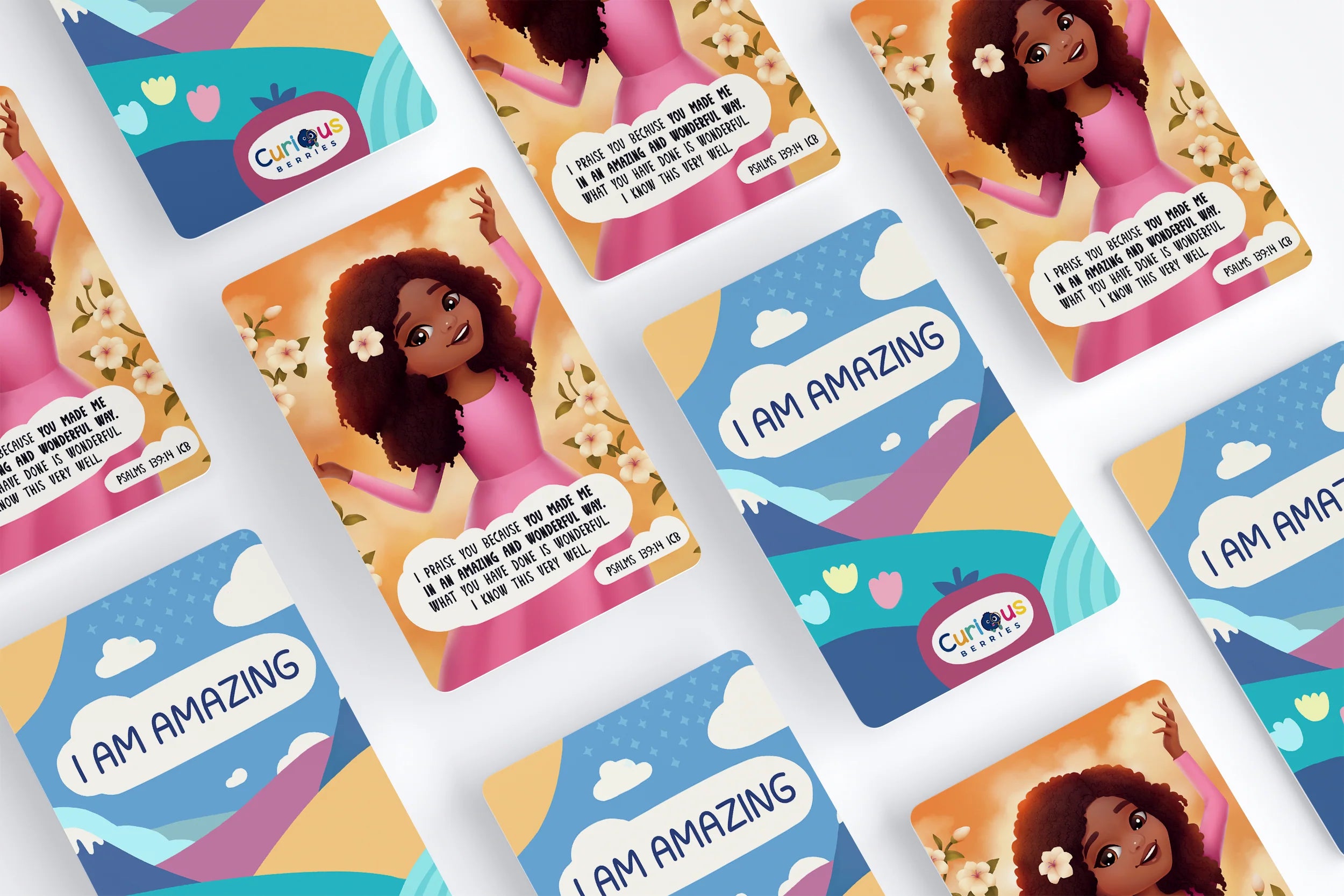 EVERYDAY BIBLE VERSE FOR LITTLE ONES: INCLUDES AFFIRMATIONS 30 CARDS