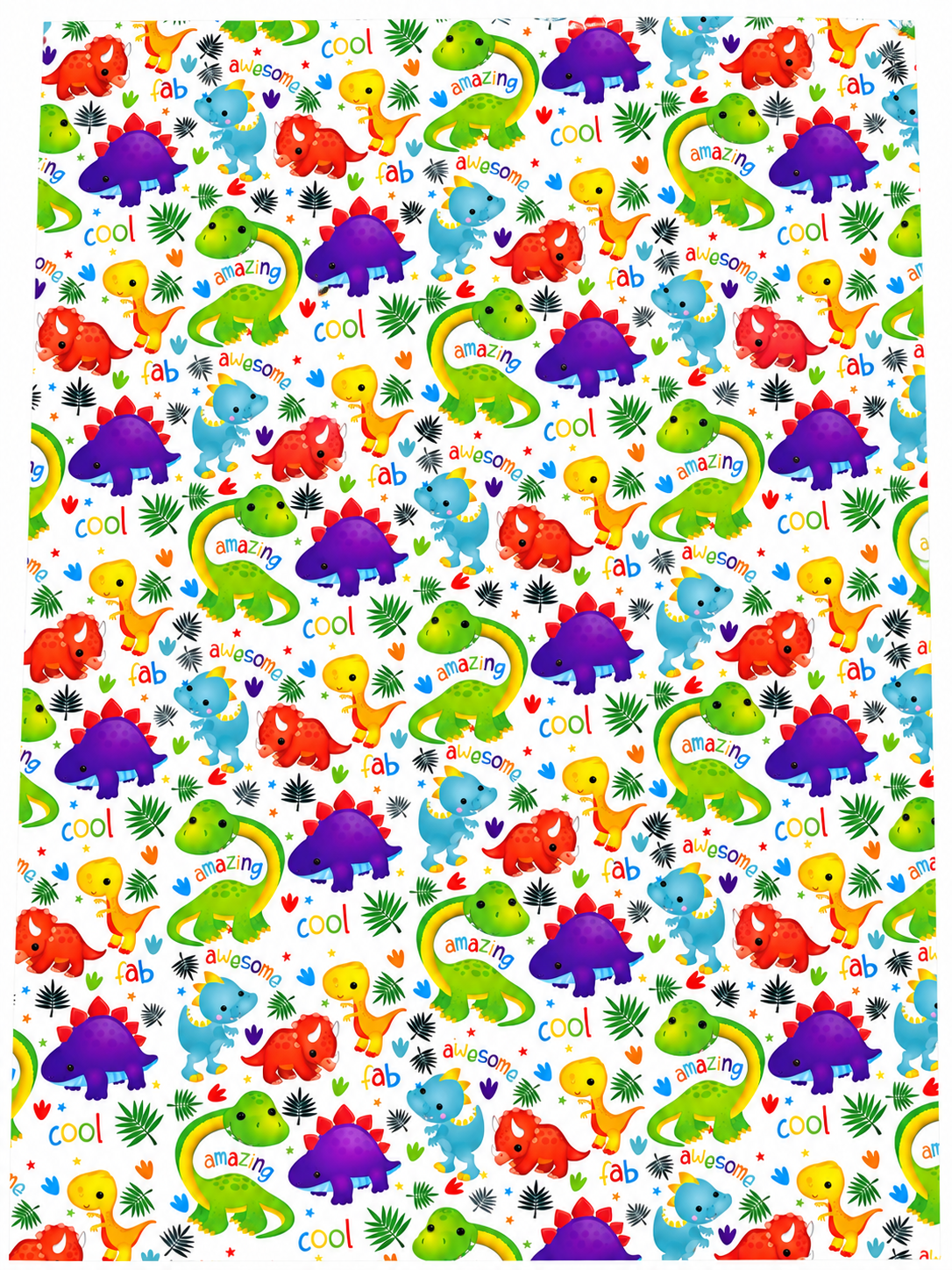 WRAPPING PAPER: DINOSAUR JUVENILE