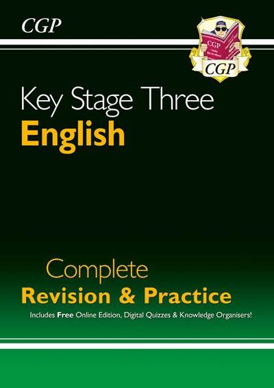 CGP KEY STAGE THREE ENGLISH COMPLETE REVISION & PRACTICE